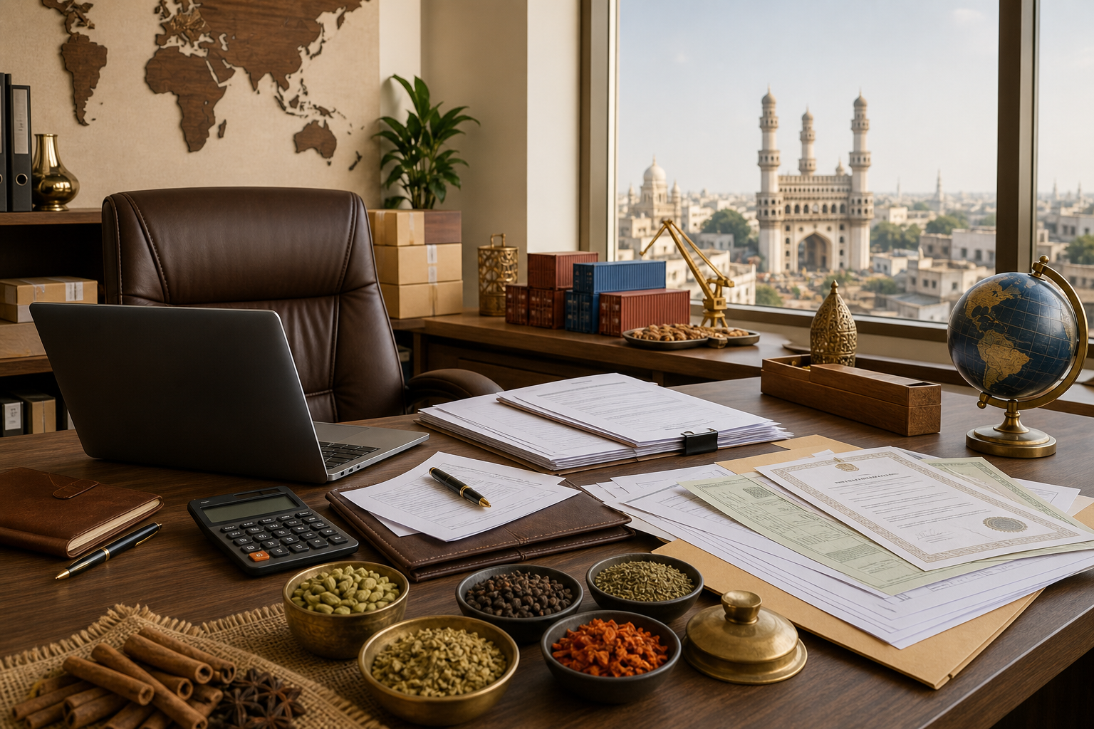 Zanora export desk, Hyderabad